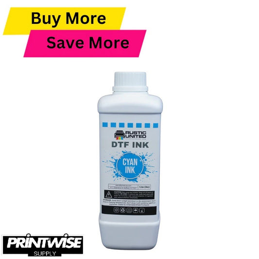 DTF Printer USA Cyan Ink - 1 Liter