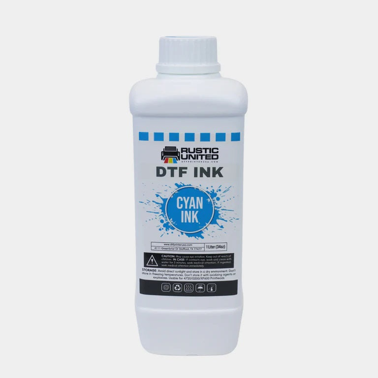 DTF Printer USA Cyan Ink - 1 Liter