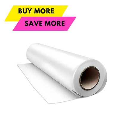 Double Matte Cold Peel - Hight-Quality DTF FILM - 24" X 328 Feet